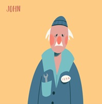 Illustration of John