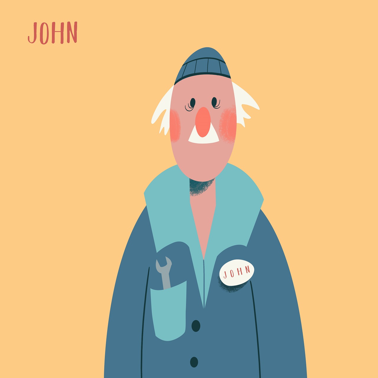 Illustration of John
