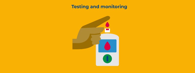 Diabetes testing kit